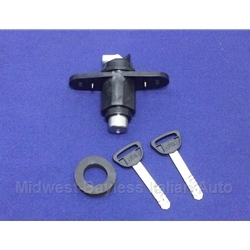 Trunk Lock Assembly With Keys (Lancia Beta Coupe Zagato All) - OE NOS