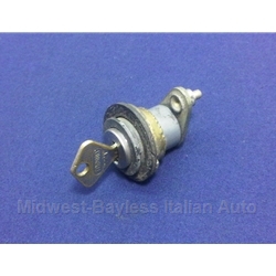 Trunk Lock w/Key (Fiat Pininfarina 124 Spider 2000 1980-85 + 1979) - U8
