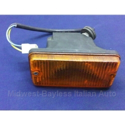 Turn Signal Assembly Front Left (Fiat X19 1976-78) - OE NOS