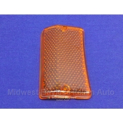 Turn Signal Lens Front Right (Fiat 124 Sedan Wagon 1970-74) - OE