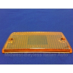 Turn Signal Lens Rear Right Top Amber (Fiat 131 Sedan 1975-78) - OE NOS