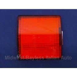 Turn Signal Lens Rear Right Red (Fiat 124 Spider 1970, 1973-78) - NEW