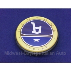 Badge Emblem "Bertone" (Bertone X1/9 1983-88) - U8.5