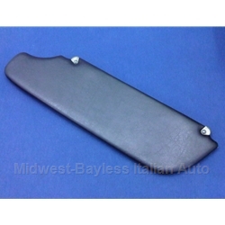 Visor Left Black (Fiat 124 Spider 1967-78) - NEW