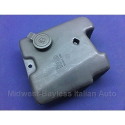 Washer Fluid Bottle - NO PUMP (Pininfarina 124 Spider 1984-85) - OE NOS