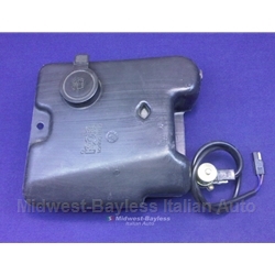      Washer Fluid Reservoir Bottle with Pump (Pininfarina 124 Spider 1984-85) - OE NOS