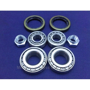     Wheel Bearing Front KIT - 2x each Outer+Inner (Fiat Pininfarina 124 Spider Coupe All) - NEW