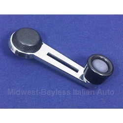 Window Crank Handle (Fiat Pininfarina 124 Spider 1979-85, 131 1975-78) - U8