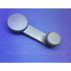 Window Crank Handle - Black (Fiat Bertone X1/9 1979-88) - U8