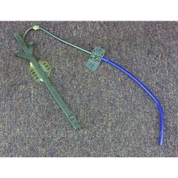 Window Regulator Front Left (Fiat 131 4-Door / Wagon) - OE NOS