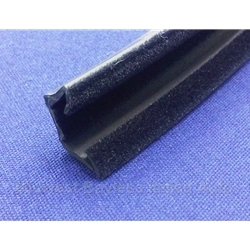    Door Glass Guide Channel Window Fuzzy Strip - SOLD BY THE FOOT (Fiat Lancia) - NEW