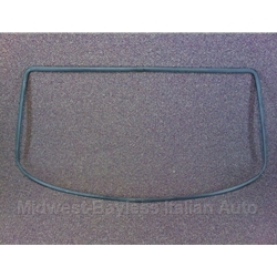 Windshield Trim SET Left+Right Black - Complete (Fiat Bertone X1/9 1986-88) - U8