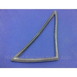 Wing Vent Quarter Window Rubber Seal Left (Pininfarina 124 Spider 1983-85) - OE