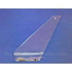 Wing Vent Window Glass Left (Fiat 850 Spider All) - U8