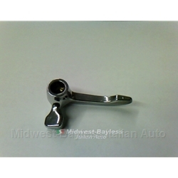 Wing Vent Window Latch Left Late Style (Fiat 850 Sedan, 124 Sedan/Wagon) - OE NOS