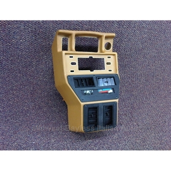 Dashboard Console - Lower Radio With/AC - Tan (Yugo) - OE NOS