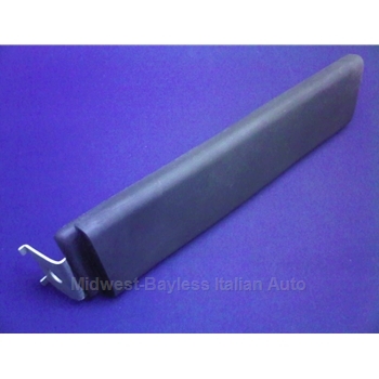 Bumper Pad Facing - Rear Left (Fiat Pininfarina 124 Spider 1975-85) - OE NOS