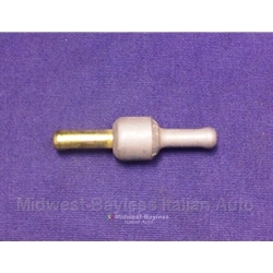Check Valve for Fuel Return at Carburetor (Fiat 124 Spider, X19, 131, 128, Lancia) - OE