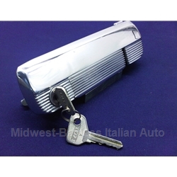 Door Handle Exterior Front Left With Keys (Fiat 128 1971-79) - OE NOS