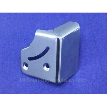 Door Stainless Trim Cap Front Right (Fiat Pininfarina 124 Spider) - OE NOS