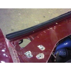 Engine Compartment Hood Front Rubber Weatherstrip (Fiat Pininfarina 124 Spider All) - NEW