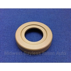 Beige Window Crank Bezel  (Yugo, Other FIAT) - OE NOS