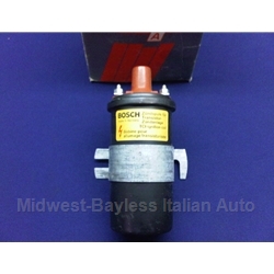      Ignition Coil - For Electronic Ignition - BOSCH OEM (Fiat Bertone X1/9 1979-88) - OE