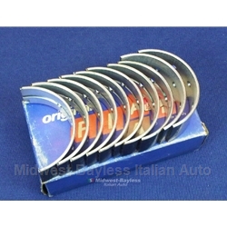 Main Bearings DOHC 1592cc/1.8l/2.0l .020 (Fiat 124 131 Lancia) - OE NOS