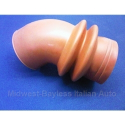 Blower Duct Silicone - Manifold End (Fiat Bertone X1/9 1980-88) - U8