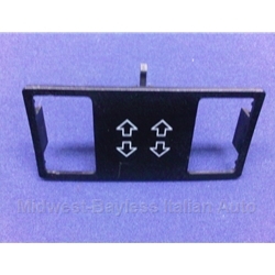 Power Window Switch Bezel (Lancia Beta Coupe Zagato 1979-On) - U8
