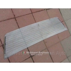 Window Glass Rear w/o Defrost - Clear (Fiat X19 1973-74) - U8