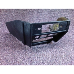 Console Center Upper Black (Fiat 124 Spider 1968-78) - U8 