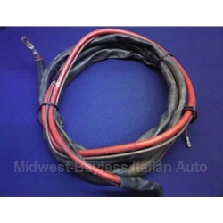 Battery Cable Positive (Pininfarina 124 Spider 1983-85) - U8