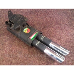 Exhaust Muffler (Fiat 850 Spider, Coupe, Racer 1970-73 + All) - ABARTH OE NOS