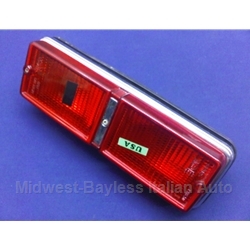 Tail Light Assembly Left (Fiat 128 Sedan 1971-72 + 1973-76) - OE NOS