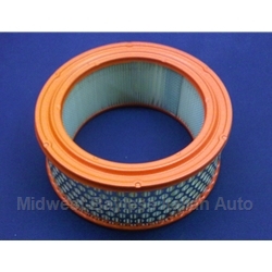 Air Filter (Fiat 124 Sedan 1966-67, 1100, 1200, 1500 Cabriolet w/1481cc) - OE NOS