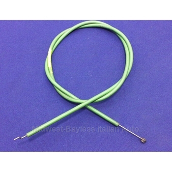 Heater Control Lever Cable - Center (Fiat Pininfarina 124 Spider, Coupe All) - OE