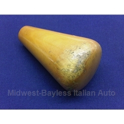  Shifter Knob Wood (Fiat 124 Spider 1979-82, Lancia Beta, Stratos) - U7.5