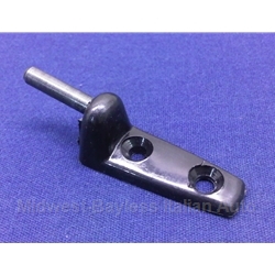 Visor Foot Mount - Small Post (Fiat 124 Spider, 850 Spider 1967-78, Other Italian) - NEW