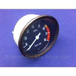 Tachometer w/Bronze Bezel (Fiat 850 Spider 1967-69) - U8