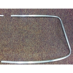 Windshield Trim Left Stainless (Fiat 850 Spider) - U8