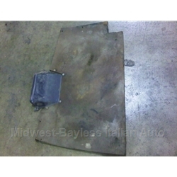 Fuel Tank Cover / Spare Tire Cover Trunk Panel Left (Fiat Pininfarina 124 Spider) - U7