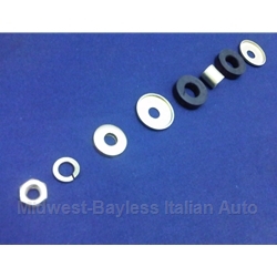 Radiator Mounting Stud Hardware Assembly (Fiat Bertone X1/9, Lancia Scorpion/Montecarlo All) - OE/R