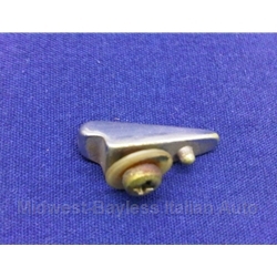 Fuel Filler Door Chrome Lifting Ornament (Fiat 124 Spider All) - U8