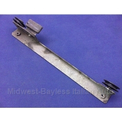 Window Glass Lower Pulley Crossrail Right (Fiat 124 Spider 1968-78) - U8