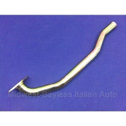 Heater Tube Pipe Long (Fiat Pininfarina 124 Spider, Coupe 1969-On) - OE/RECONDITIONED