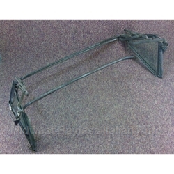 Convertible Top Frame Assembly - Tinted Glass (Fiat Pininfarina 124 Spider 1979-On) - U8