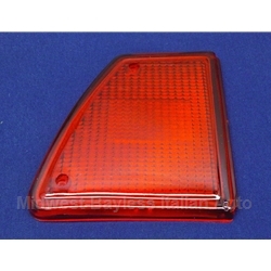 Turn Signal Lens Rear Left RED (Fiat X1/9 1974-76 North America + All) - NEW