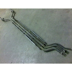 Coolant Tubes Under Car With Tray (Fiat Bertone X1/9 All) - U8