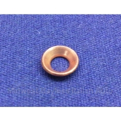        Clutch Line Metal Pipe Copper Sealing Washer (Fiat Bertone X1/9 All, Lancia Scorpion/Montecarlo) - NEW